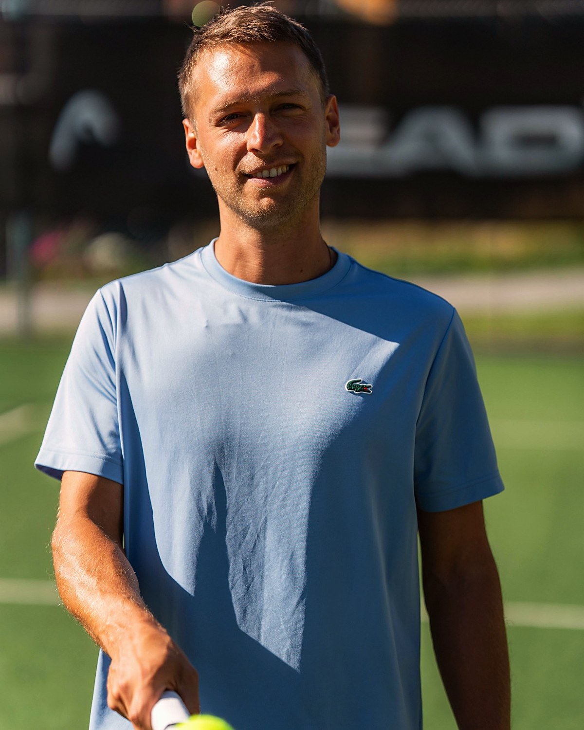 Julian Erhart, Porträt auf dem Platz